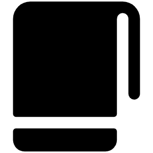Towel Fill Icon from Phosphor Fill Set
