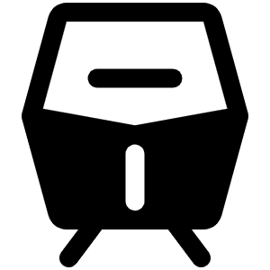 Train Regional Fill Icon from Phosphor Fill Set