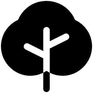 Tree Fill Icon from Phosphor Fill Set