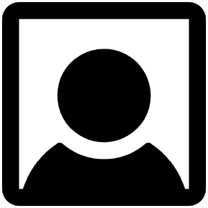 User Square Fill Icon from Phosphor Fill Set