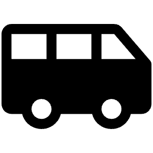 Van Fill Icon from Phosphor Fill Set