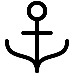 Anchor Light Icon from Phosphor Light Set