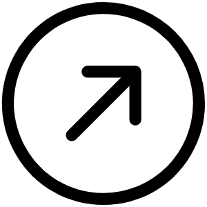 Arrow Circle Up Right Light Icon from Phosphor Light Set