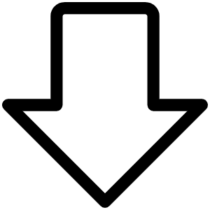 Arrow Fat Down Light Icon from Phosphor Light Set