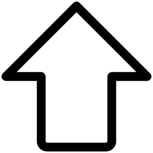 Arrow Fat Up Light Icon from Phosphor Light Set