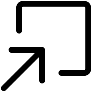 Arrow Square In Light Icon from Phosphor Light Set