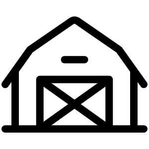 Barn Light Icon from Phosphor Light Set