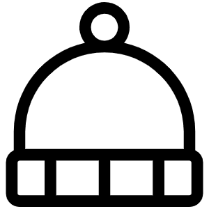 Beanie Light Icon from Phosphor Light Set