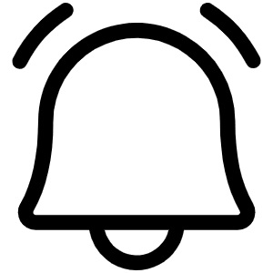 Bell Ringing Light Icon from Phosphor Light Set