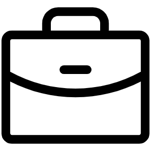 Briefcase Light Icon from Phosphor Light Set
