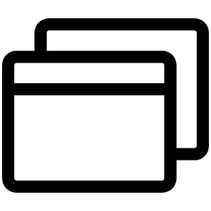 Browsers Light Icon from Phosphor Light Set