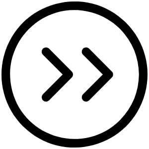 Caret Circle Double Right Light Icon from Phosphor Light Set