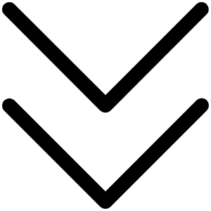 Caret Double Down Light Icon from Phosphor Light Set