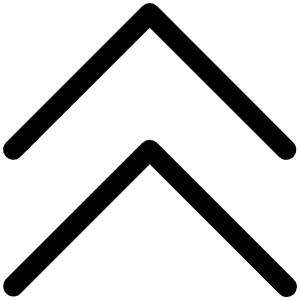 Caret Double Up Light Icon from Phosphor Light Set
