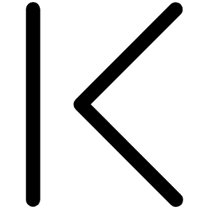 Caret Line Left Light Icon from Phosphor Light Set