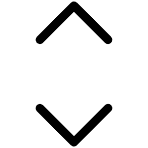 Caret Up Down Light Icon from Phosphor Light Set