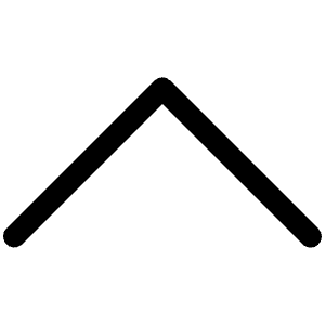 Caret Up Light Icon from Phosphor Light Set