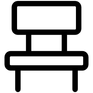 Chair Light Icon from Phosphor Light Set