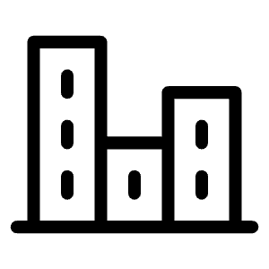 City Light Icon from Phosphor Light Set
