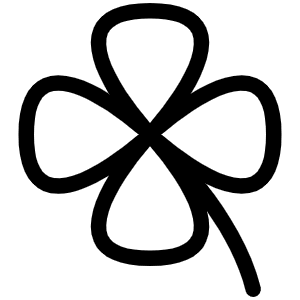 Clover Light Icon from Phosphor Light Set
