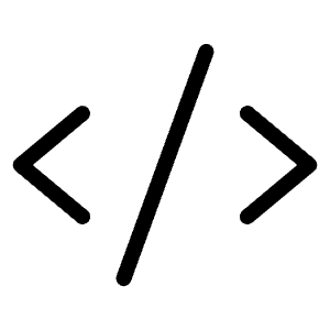 Code Light Icon from Phosphor Light Set