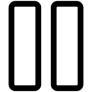 Columns Light Icon from Phosphor Light Set