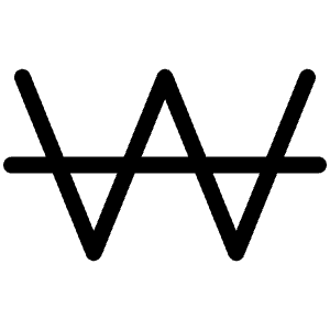 Currency Krw Light Icon from Phosphor Light Set