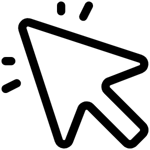 Cursor Click Light Icon from Phosphor Light Set