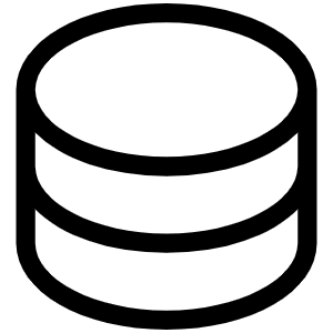 Database Light Icon from Phosphor Light Set