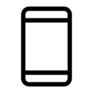 Device Mobile Light Icon from Phosphor Light Set