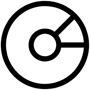 Disc Light Icon from Phosphor Light Set