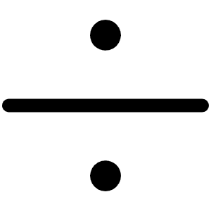 Divide Light Icon from Phosphor Light Set
