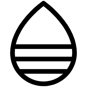 Drop Half Bottom Light Icon from Phosphor Light Set