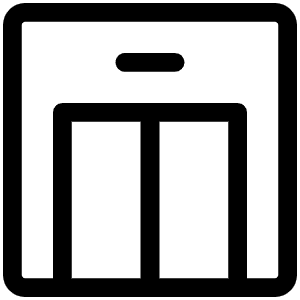 Elevator Light Icon from Phosphor Light Set
