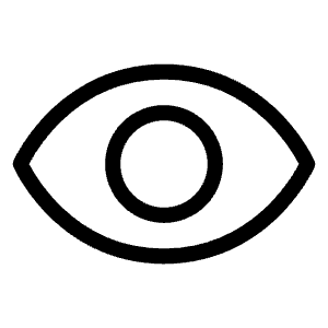 Eye Light Icon from Phosphor Light Set
