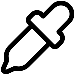 Eyedropper Light Icon from Phosphor Light Set