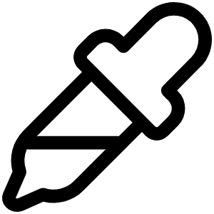 Eyedropper Sample Light Icon from Phosphor Light Set