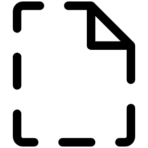 File Dashed Light Icon from Phosphor Light Set