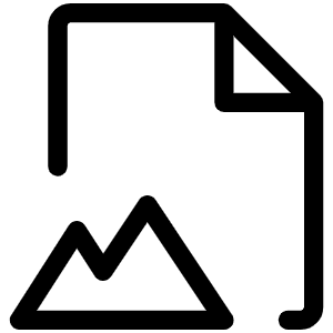File Image Light Icon from Phosphor Light Set
