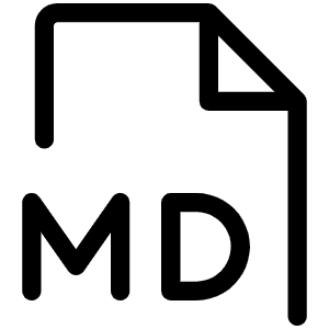 File Md Light Icon from Phosphor Light Set