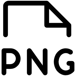 File Png Light Icon from Phosphor Light Set