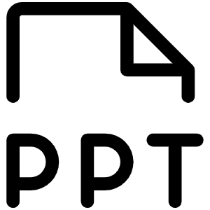 File Ppt Light Icon from Phosphor Light Set