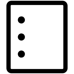 Film Script Light Icon from Phosphor Light Set