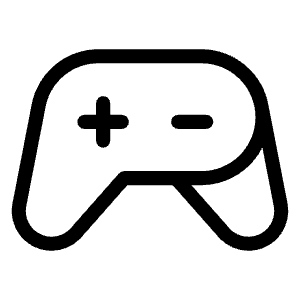 Game Controller Light Icon from Phosphor Light Set