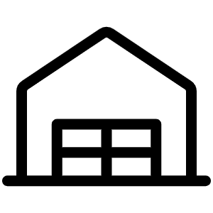 Garage Light Icon from Phosphor Light Set