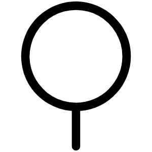 Gender Neuter Light Icon from Phosphor Light Set