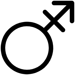 Gender Transgender Light Icon from Phosphor Light Set