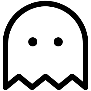 Ghost Light Icon from Phosphor Light Set