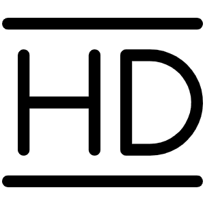 High Definition Light Icon from Phosphor Light Set
