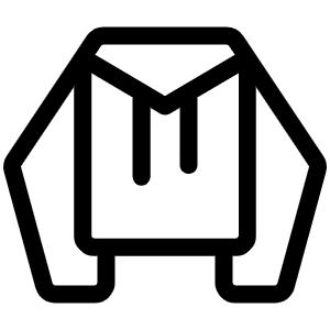 Hoodie Light Icon from Phosphor Light Set